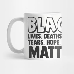 Black Lives Matter, Civil Rights, I can't Breathe, Black Power Mug